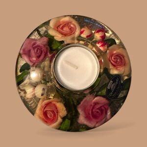 Rose Garden Candle Holder